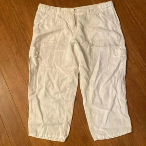 Tommy Bahama White Capris